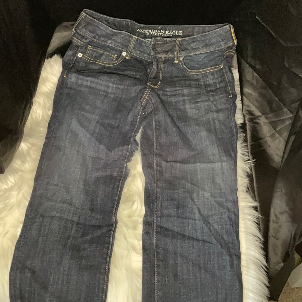 American Eagle Artist Cuffed bottom Stretch Jeans